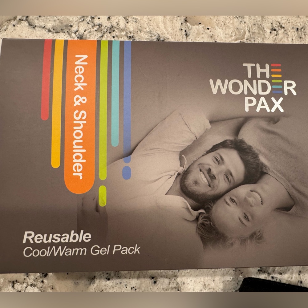 Reusable Cool/Warm Gel Pack - Neck & Shoulder (Gray)